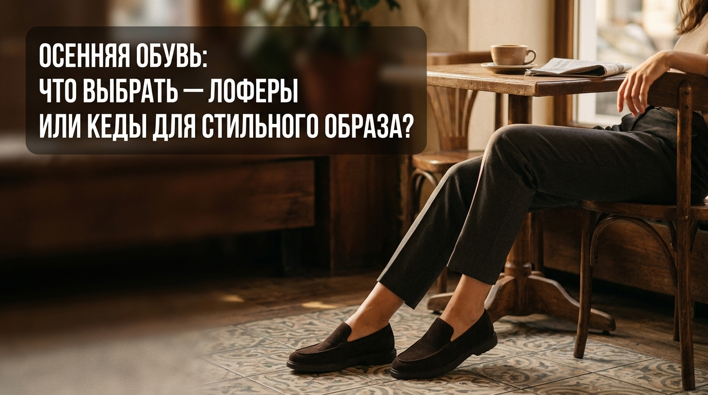 Стильная осенняя обувь: сравнение лоферов и кед для создания модного осеннего образа