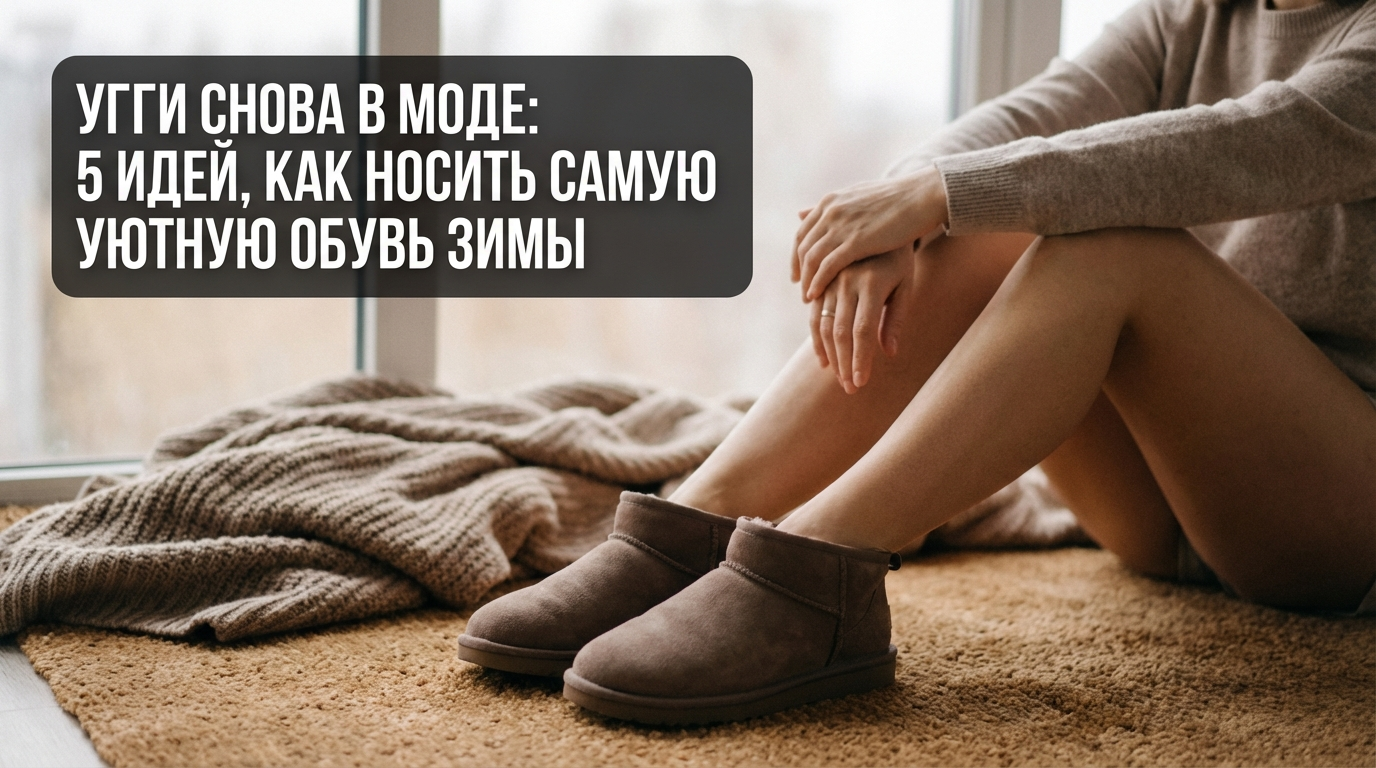 Стильные женские образы с уггами: как модно носить самую уютную зимнюю обувь