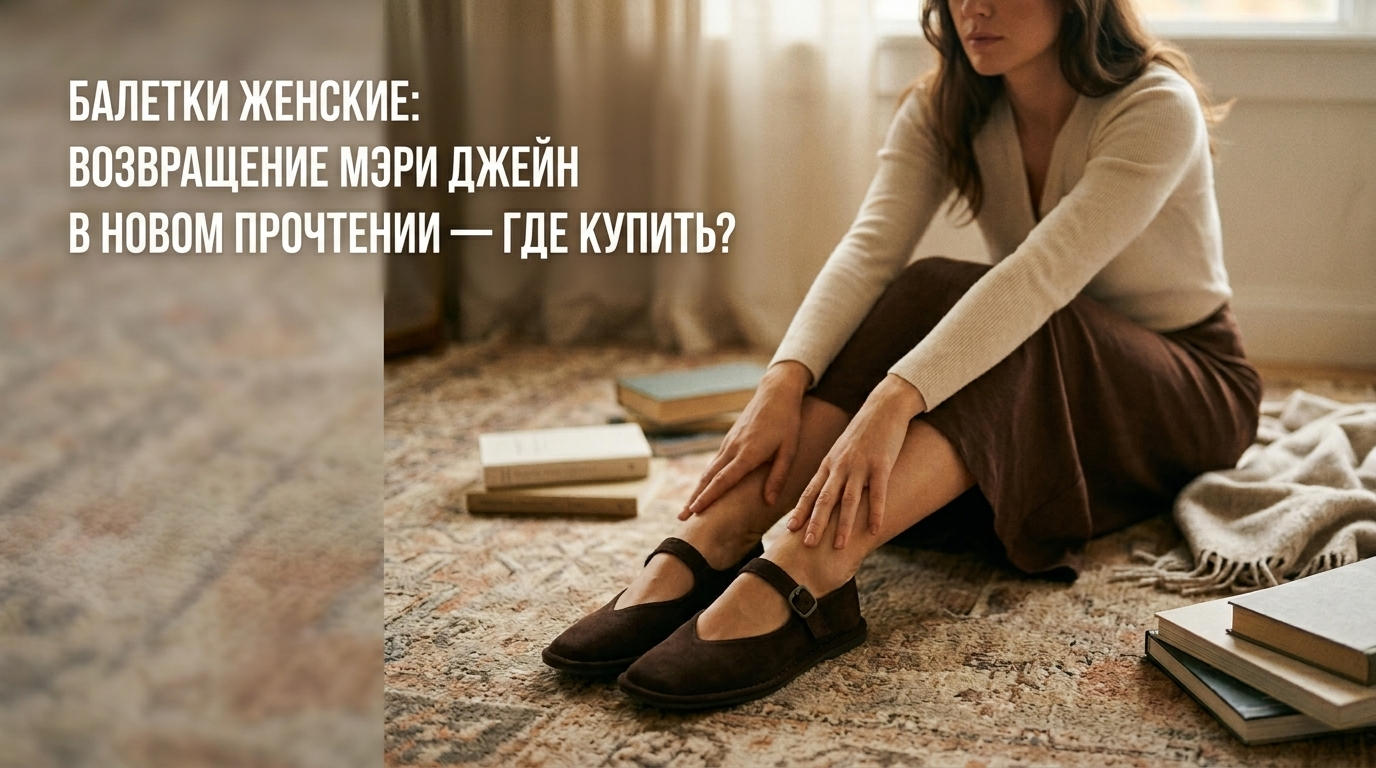 Современные женские балетки Мэри Джейн в обновленном дизайне
