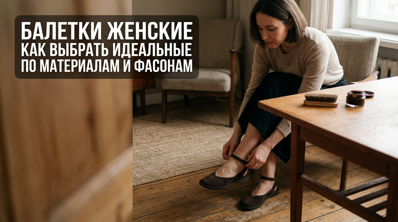 Женские балетки различных материалов и дизайнов для идеального выбора