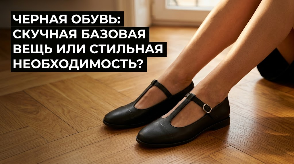 Черная обувь: универсальность и стиль в одном