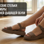 Ортопедические стельки из микрофибры показаны в летней обуви, повышая комфорт и воздухопроницаемость